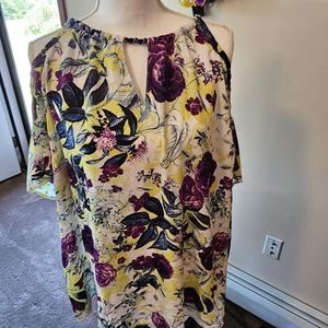 Torrid NWOT Cold Shoulder Blouse